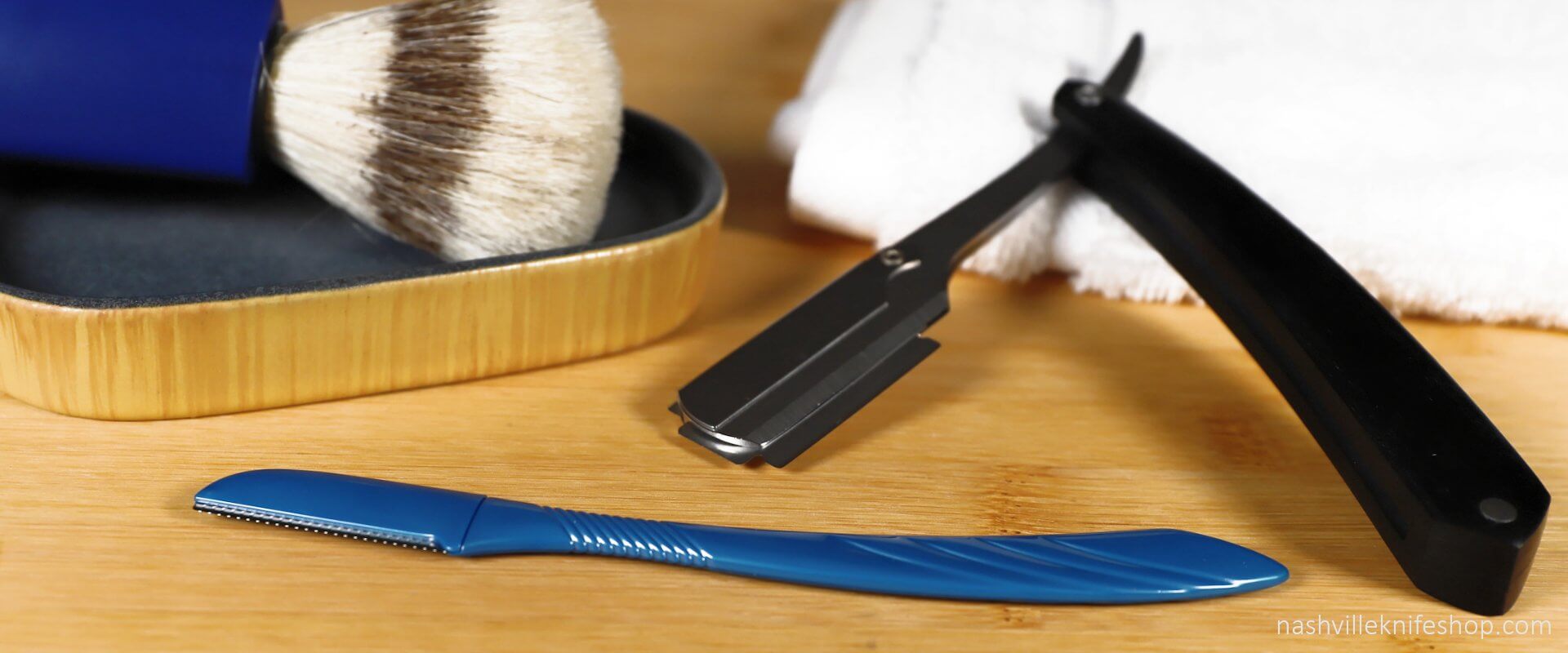 shaving brush razor contour cutter