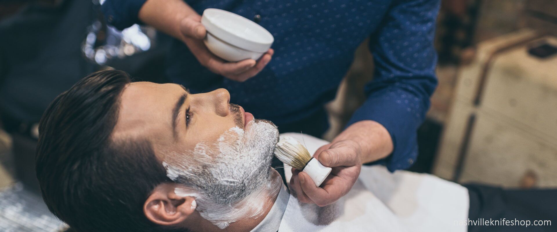 Wet shave the right shave for men